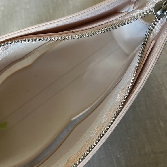 NWT Light Pink Pixie Mood Bag with Transparent Strip NEW Vegan Leather - Picture 5 of 13